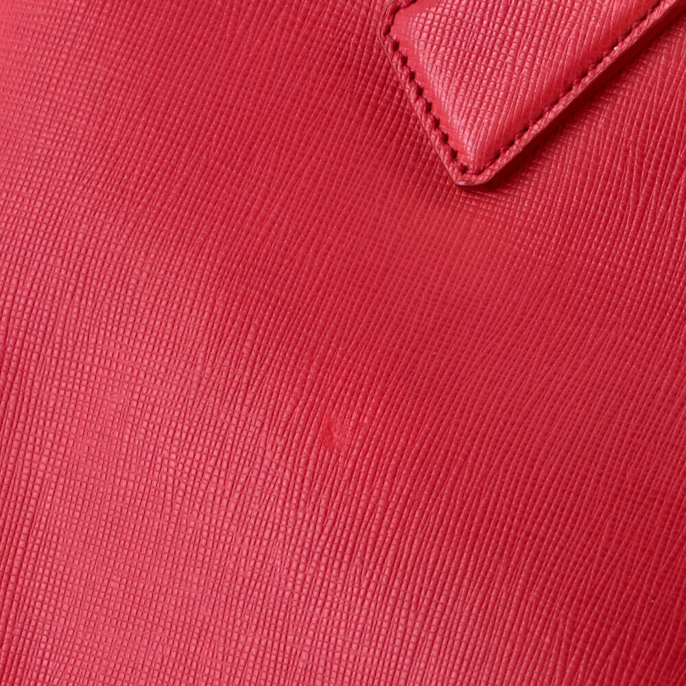 Prada Double Zip Lux Tote Saffiano #219839P91B - Picture 7 of 9